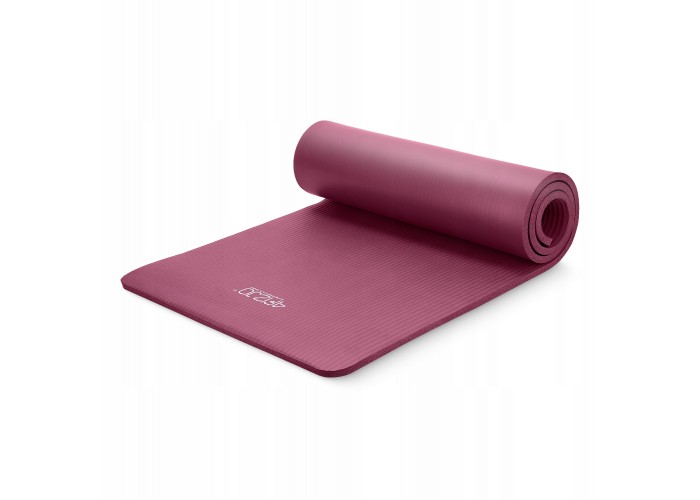 Килимок (мат) спортивний 4FIZJO NBR 180 x 60 x 1.5 см для йоги та фітнесу Burgundy (P-5905973406710)