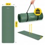Килимок (мат) спортивний 4FIZJO NBR 180 x 60 x 1.5 см для йоги та фітнесу Navy Green (P-5905973406727)