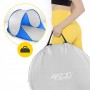Намет пляжний 4FIZJO Pop-Up 195 x 120 см саморозкладний Blue/Grey (P-5905973405157)