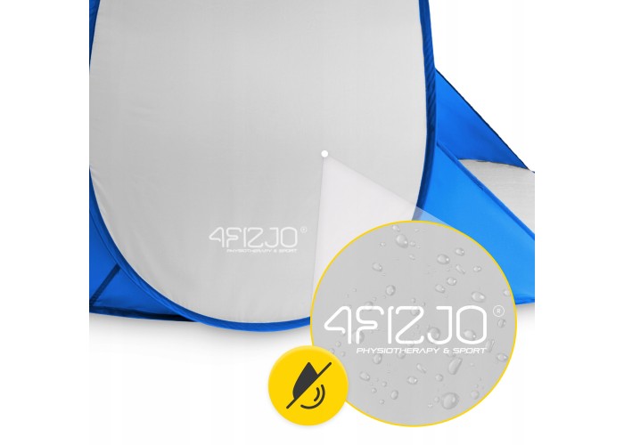 Намет пляжний 4FIZJO Pop-Up 195 x 120 см саморозкладний Blue/Grey (P-5905973405157)