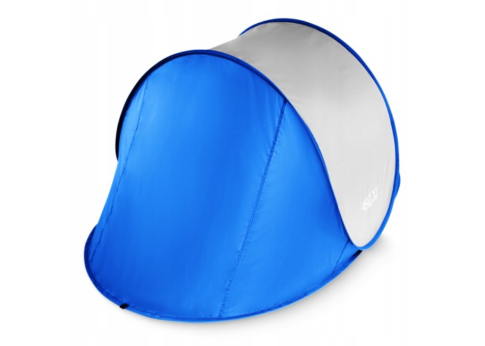Намет пляжний 4FIZJO Pop-Up 195 x 120 см саморозкладний Blue/Grey (P-5905973405157)