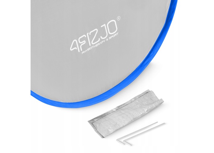 Намет пляжний 4FIZJO Pop-Up 195 x 120 см саморозкладний Blue/Grey (P-5905973405157)