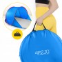Намет пляжний 4FIZJO Pop-Up 195 x 120 см саморозкладний Blue/Red (P-5905973405164)
