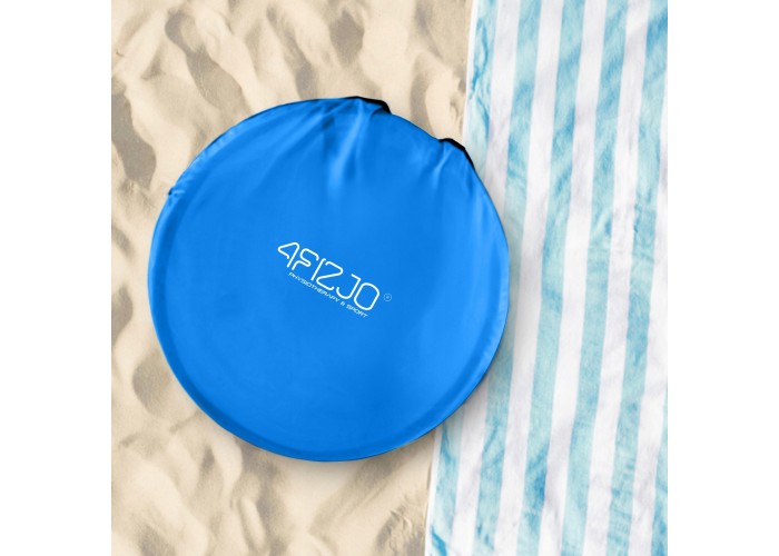 Намет пляжний 4FIZJO Pop-Up 195 x 120 см саморозкладний Blue/Red (P-5905973405164)