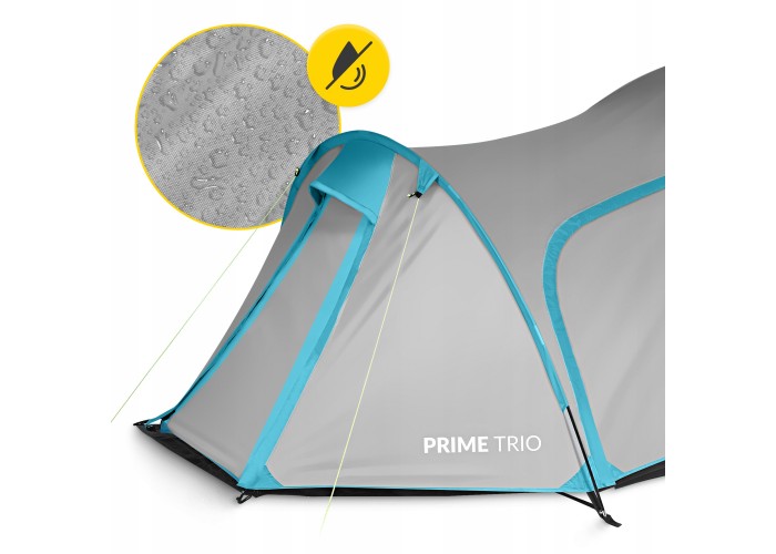 Намет туристичний Mountain Goat Prime Trio 3-місний Grey (P-5905973406581)