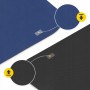 Килимок (мат) спортивний 4FIZJO замша 183 x 61 x 0.15 см для йоги та фітнесу Blue (P-5905973405713)