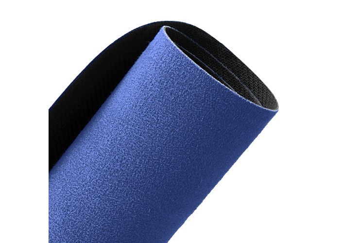 Килимок (мат) спортивний 4FIZJO замша 183 x 61 x 0.15 см для йоги та фітнесу Blue (P-5905973405713)