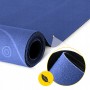 Килимок (мат) спортивний 4FIZJO замша 183 x 61 x 0.15 см для йоги та фітнесу Blue (P-5905973405713)