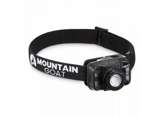 Ліхтар налобний Mountain Goat LED 350 lm акумуляторний, з регулюванням нахилу Black (P-5907739318411)