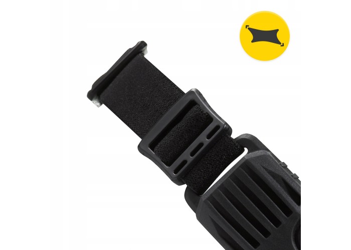Ліхтар налобний Mountain Goat LED 350 lm акумуляторний, з бічним світлом Black (P-5907739318305)
