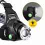 Ліхтар налобний Mountain Goat LED 350 lm акумуляторний, заднє червоне світло Black (P-5907739318336)