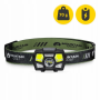 Ліхтар налобний Mountain Goat LED 350 lm акумуляторний, з регулюванням нахилу Black (P-5907739318312)