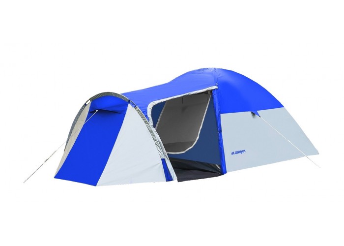 Палатка 3-х місна Presto Acamper MONSUN 3 PRO синя - 3500мм. H2О - 3,4 кг.