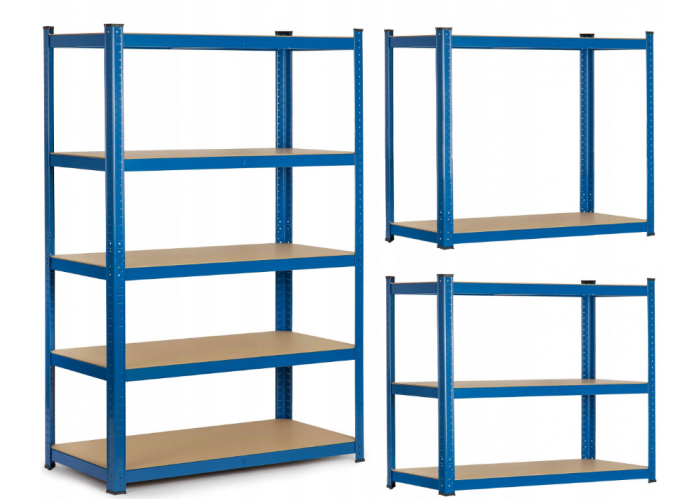 Стелаж Humberg Blue 150 x 75 x 30 см (4842)