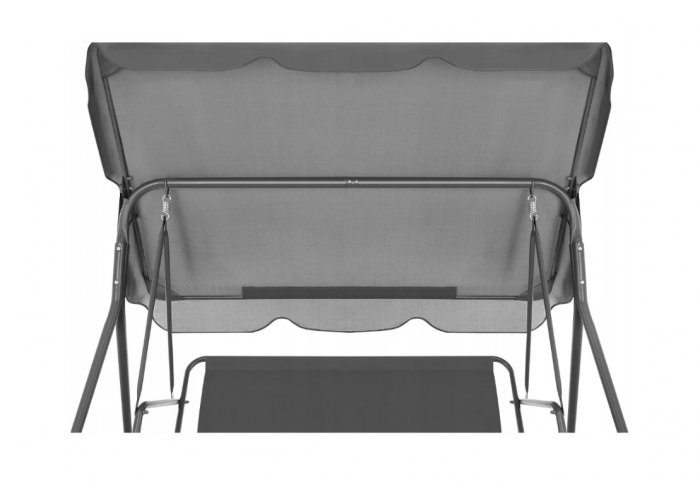 Гойдалка з подушками для трьох FUNFIT Relax Grey (3364)