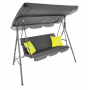 Гойдалка з подушками для трьох FUNFIT Relax Grey (3364)