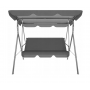 Гойдалка з подушками для трьох FUNFIT Relax Grey (3364)