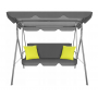 Гойдалка з подушками для трьох FUNFIT Relax Grey (3364)