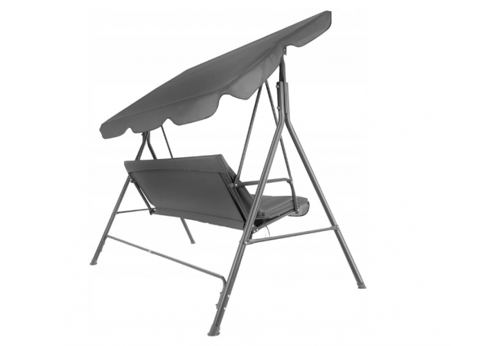 Гойдалка з подушками для трьох FUNFIT Relax Grey (3364)