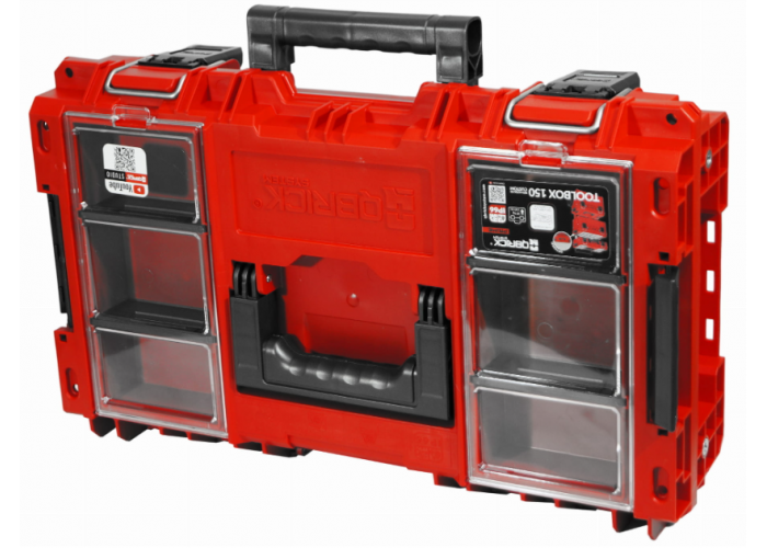 Набір ящиків для інструментів Qbrick System PRIME SET 2 RED Ultra HD (5901238257981)