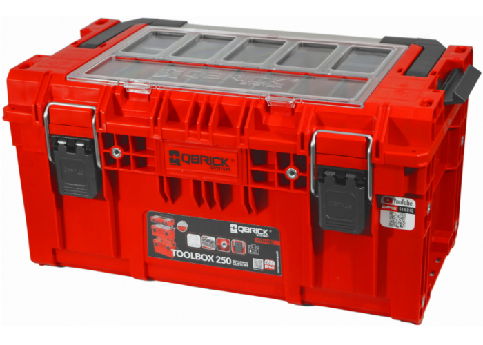 Набір ящиків для інструментів Qbrick System PRIME SET 2 RED Ultra HD (5901238257981)