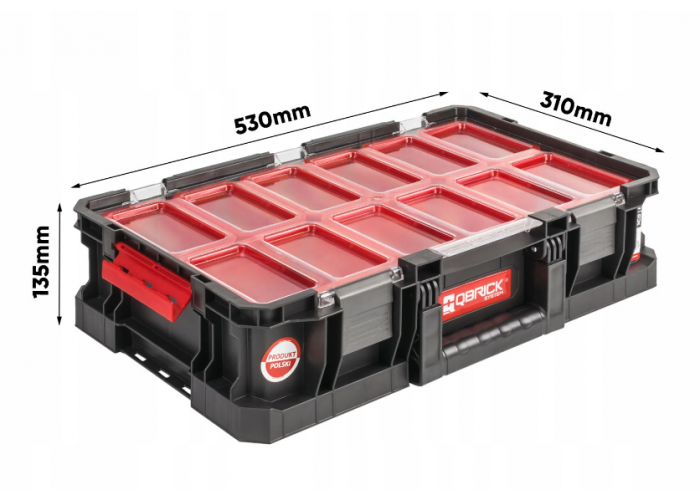 Комплект ящиків для інструментів Qbrick System TWO Set (5901238248125)