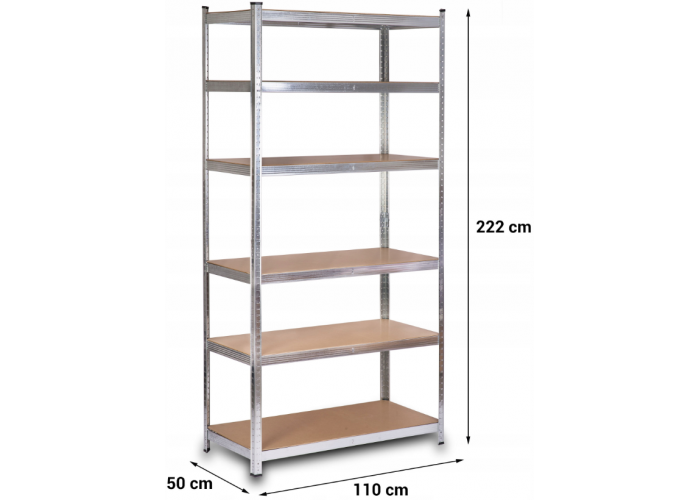 Стелаж Humberg 222 x 110 x 50 см (HR-815)
