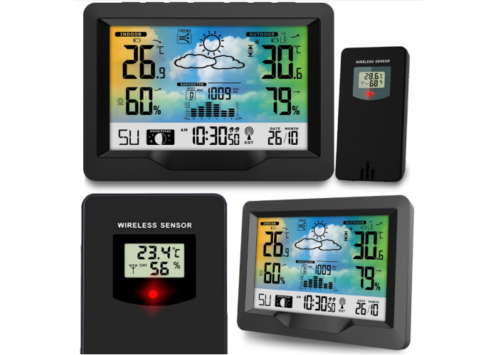 Метеостанція BERDSEN BD-901 Black (390100)