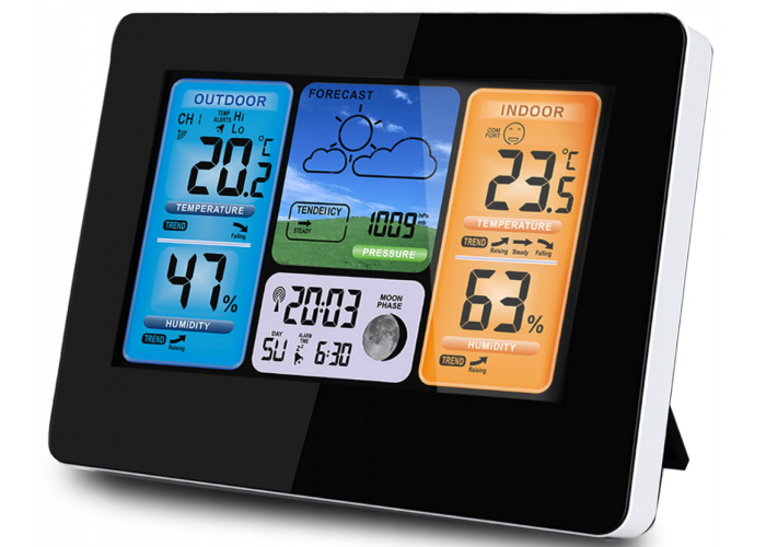 Метеостанція BERDSEN BD-902 Black (390200)