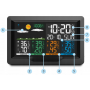 Метеостанція BERDSEN BD-904 Black (390400)