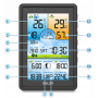 Метеостанція BERDSEN BD-906 Black (390600)
