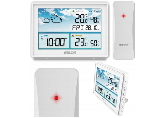 Метеостанція BERDSEN BD-909 White (390900)