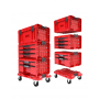 Набір ящиків для інструментів Qbrick System PRO Drawer Workshop Set 4 2.0 RED (5901238258360)