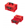 Набір ящиків для інструментів Qbrick System PRO Drawer Workshop Set 4 2.0 RED (5901238258360)