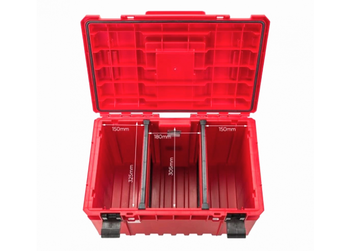 Ящик для інструментів Qbrick System ONE Ultra HD RED 450 2.0 VARIO (5901238256687)
