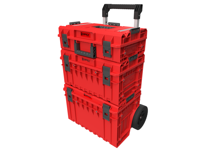 Набір ящиків для інструментів Qbrick System ONE CART TECHNIK RED 2.0 (5901238258049)