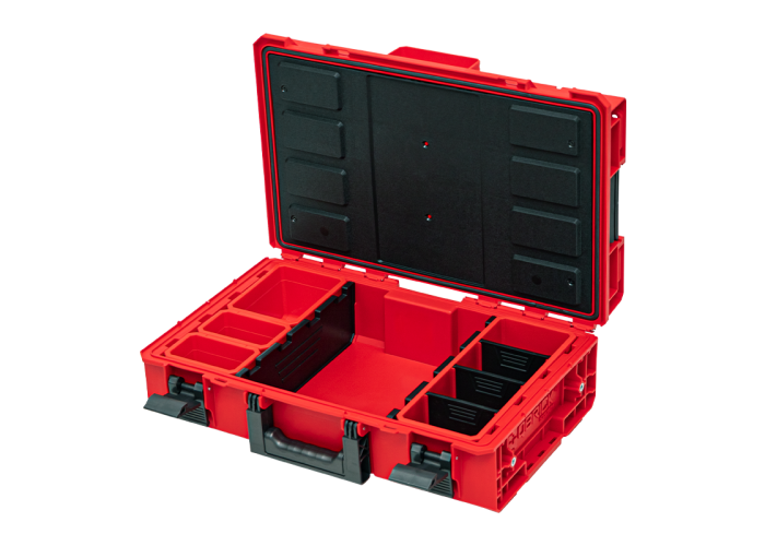 Набір ящиків для інструментів Qbrick System ONE CART TECHNIK RED 2.0 (5901238258049)