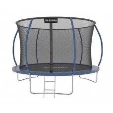Садовий дитячий Батут LEOBRO Premium Pro 252 см із внутрішньою захисною сіткою 8FT BLUE