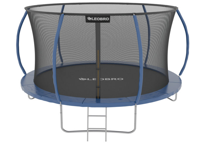 Садовий дитячий Батут LEOBRO Premium Pro 312 см із внутрішньою захисною сіткою 10FT BLUE
