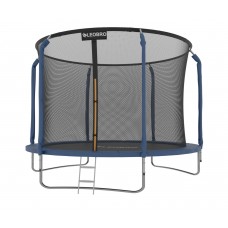 Дитячий садовий Батут LEOBRO Premium 252 см із внутрішньою захисною сіткою 8FT BLUE