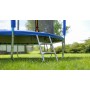 Дитячий садовий Батут LEOBRO Premium 252 см із внутрішньою захисною сіткою 8FT BLUE