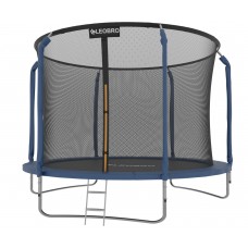 Дитячий садовий Батут LEOBRO Premium 312 см із внутрішньою захисною сіткою 10FT BLUE