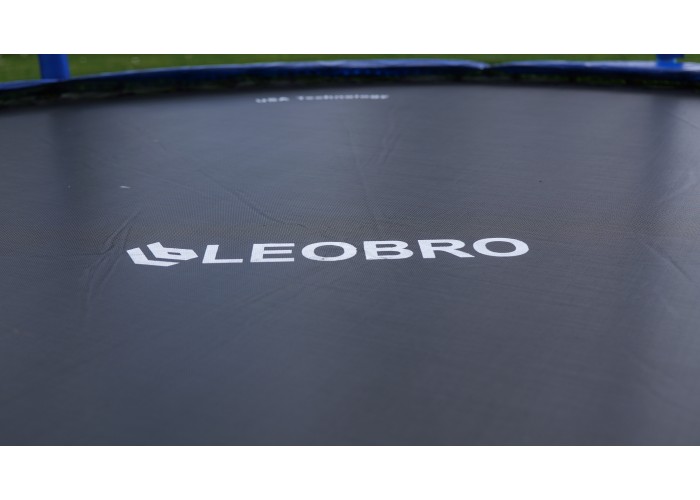 Дитячий садовий Батут LEOBRO Premium 312 см із внутрішньою захисною сіткою 10FT BLUE