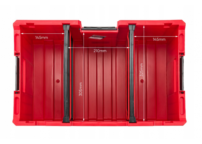 Ящик для інструментів Qbrick System ONE Box 2.0 Plus Red (SKRQPBOXCZEPG001)