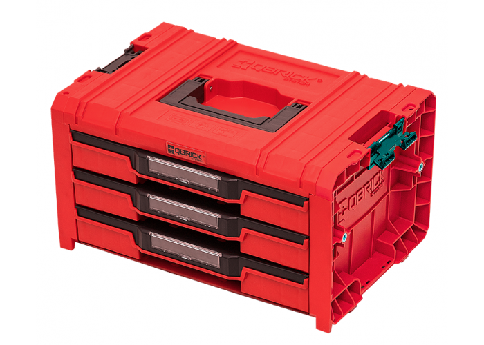 Ящик для інструментів Qbrick System PRO Drawer 3 Toolbox 2.0 Expert RED (5901238257509)