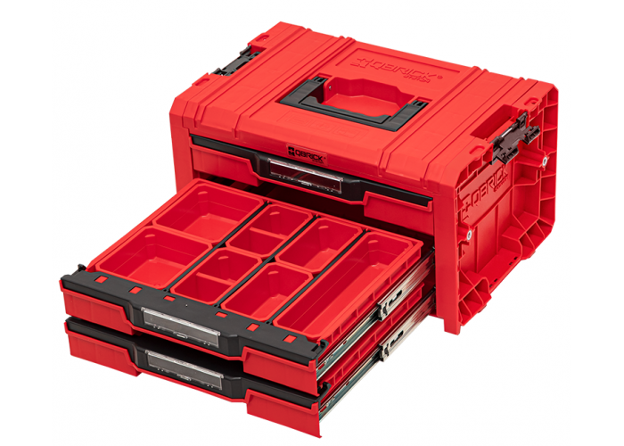 Ящик для інструментів Qbrick System PRO Drawer 3 Toolbox 2.0 Expert RED (5901238257509)