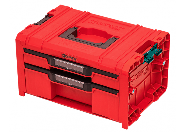 Ящик для інструментів Qbrick System PRO Drawer 2 Toolbox 2.0 Expert RED (5901238257486)