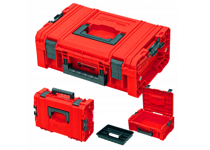 Ящик для інструментів Qbrick System PRO Technician Case 2.0 Red (5901238256410)