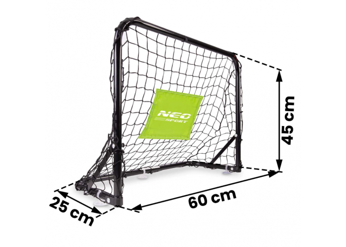 Комплект 2-х футбольних воріт Neo Sport 60 х 45 х 25см 1461 (NS-461)