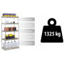 Стелаж Humberg 183 x 90 x 45 см HR-700 (570000)